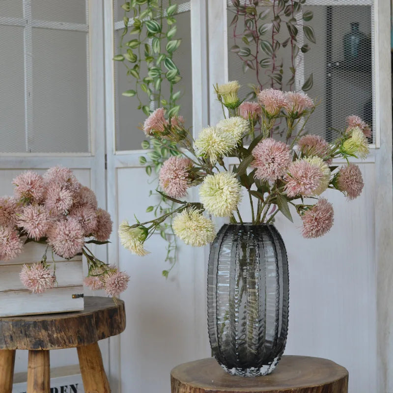 fleurs artificielles pour décoration de mariage et Noël - vue 3 sur 9