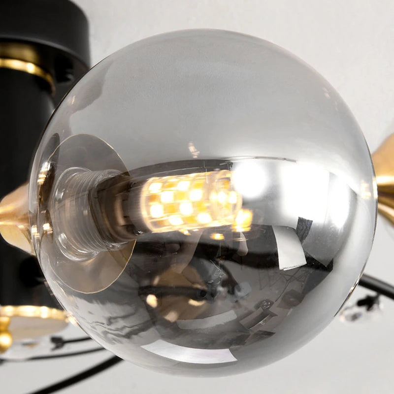 lustre led moderne pour villa office café bar nouvelle maison - vue 7 sur 14