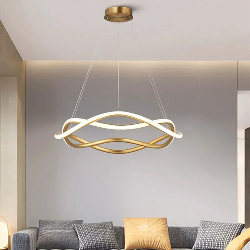 suspension à led moderne pour décoration intérieure élégante - vue 2 sur 12
