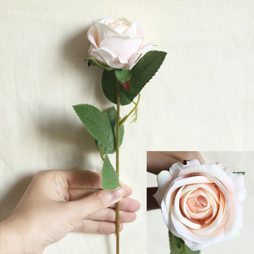 fleur artificielle en flanelle pour décoration intérieure et mariage - vue 8 sur 15