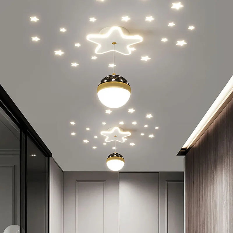 Plafonnier moderne à LEDs pour salon salle à manger chambre couloir balcon décor à la maison