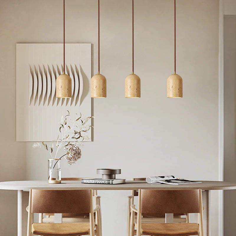 Lampe Japonaise Nordique Créative Rétro Suspendue - vue 4 sur 7