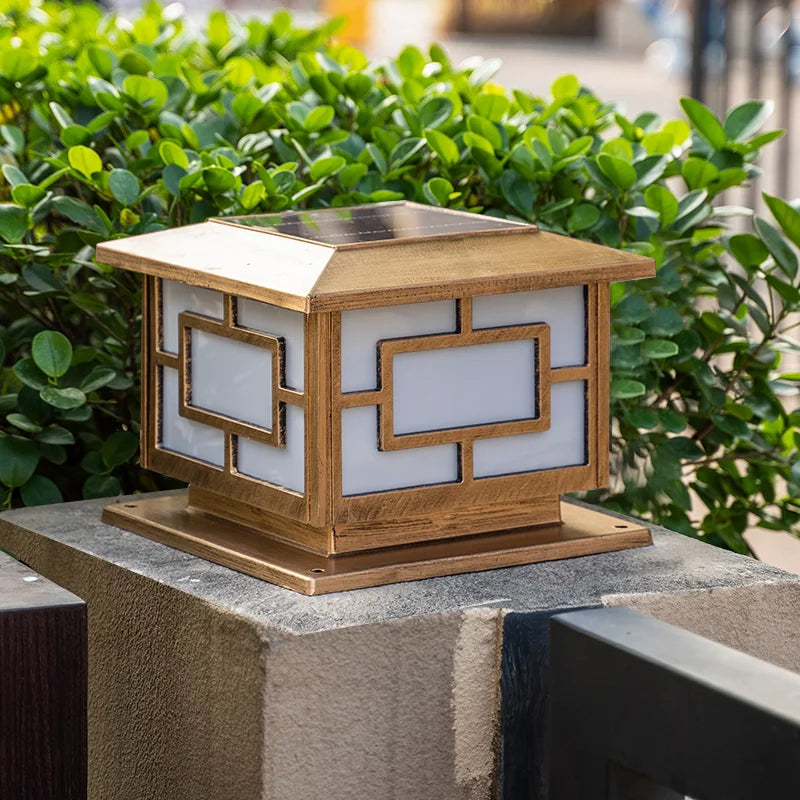 lampes solaires led vintage pour jardin et cour