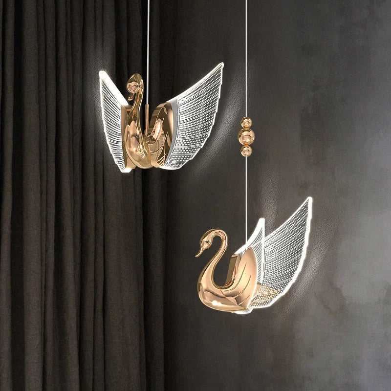 lampes suspendues led modernes pour intérieur maison décoration salon - vue 2 sur 11