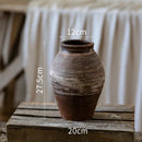 jardinières en poterie rustiques pour décoration intérieure et extérieure