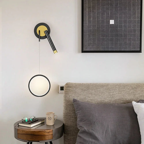 appliques murales led modernes à double tête pour décoration intérieure - vue 3 sur 14