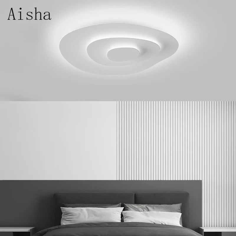 plafonnier led créatif pour un éclairage moderne et élégant - vue 4 sur 8