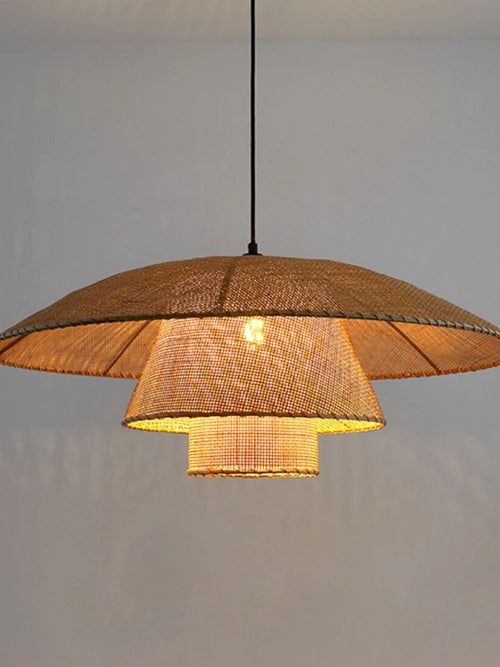 lustre japonais personnalisé pour décoration zen et ambiance raffinée - vue 5 sur 9