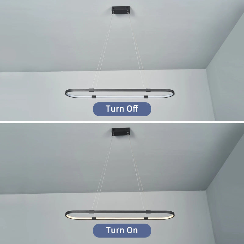 Suspension LED modernes pour salle à manger