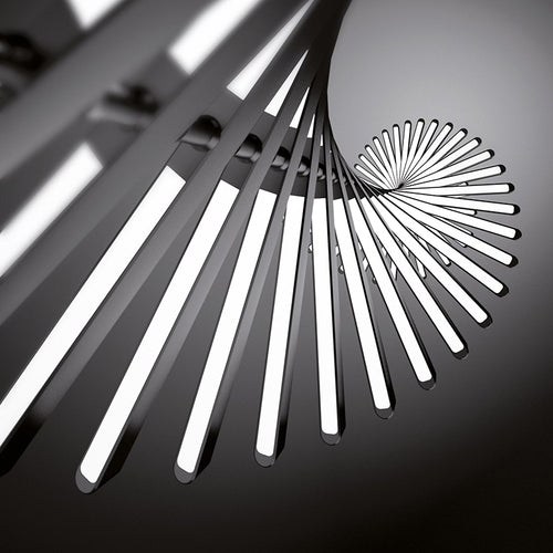 Lustre design LED en baguette lumineuse Bilbao