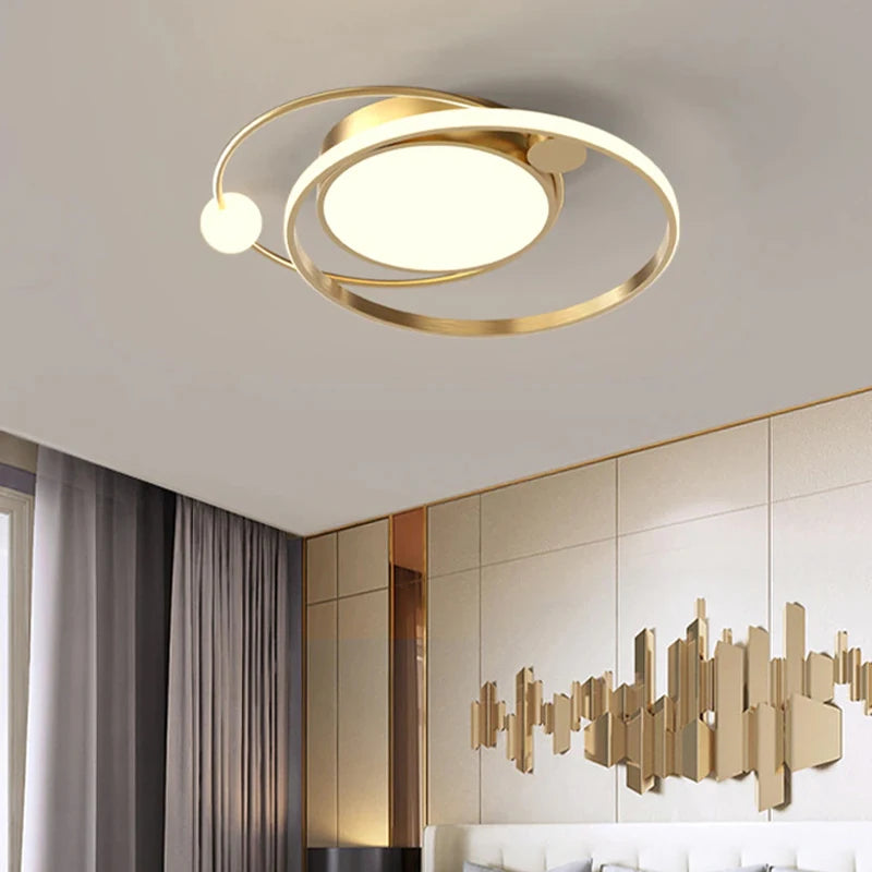 Lustre Led moderne plafonniers simples chambre chevet cuisine plafonnier étude éclairage intérieur à intensité variable