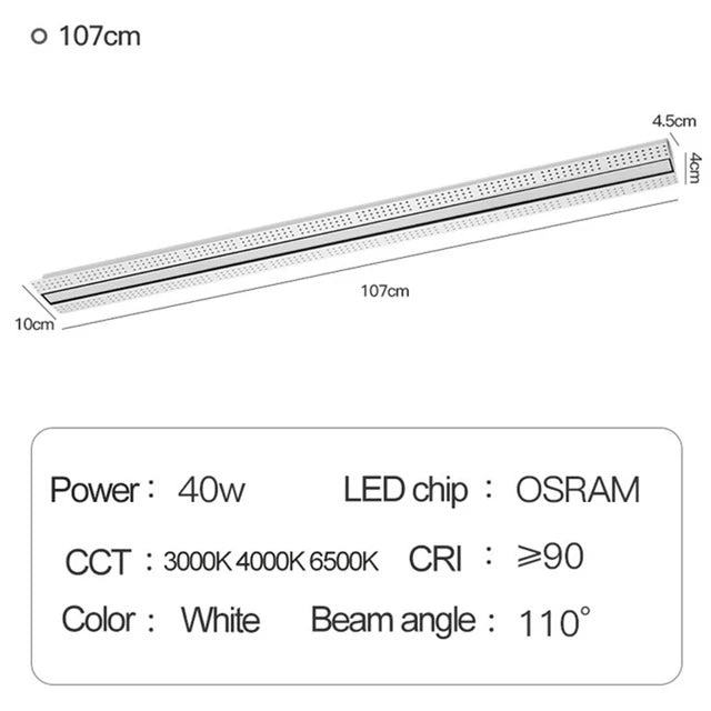 spot led encastrable magnétique moderne éclairage linéaire intérieur - vue 14 sur 16