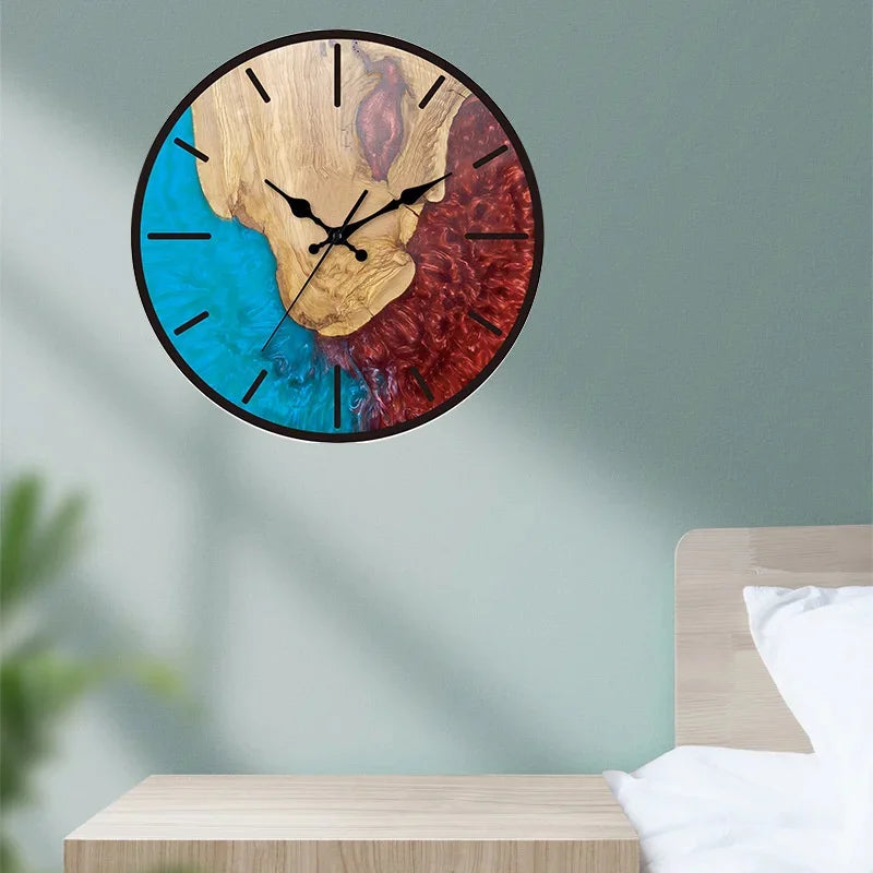 horloge murale acrylique silencieuse pour décoration intérieure moderne - vue 14 sur 14