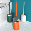 ensemble de brosses en silicone pour salle de bain sans coin mort