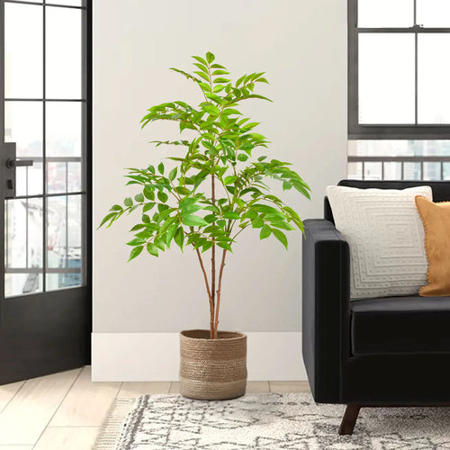 plantes artificielles grandes fausses branches pour décoration intérieure extérieure - vue 5 sur 14