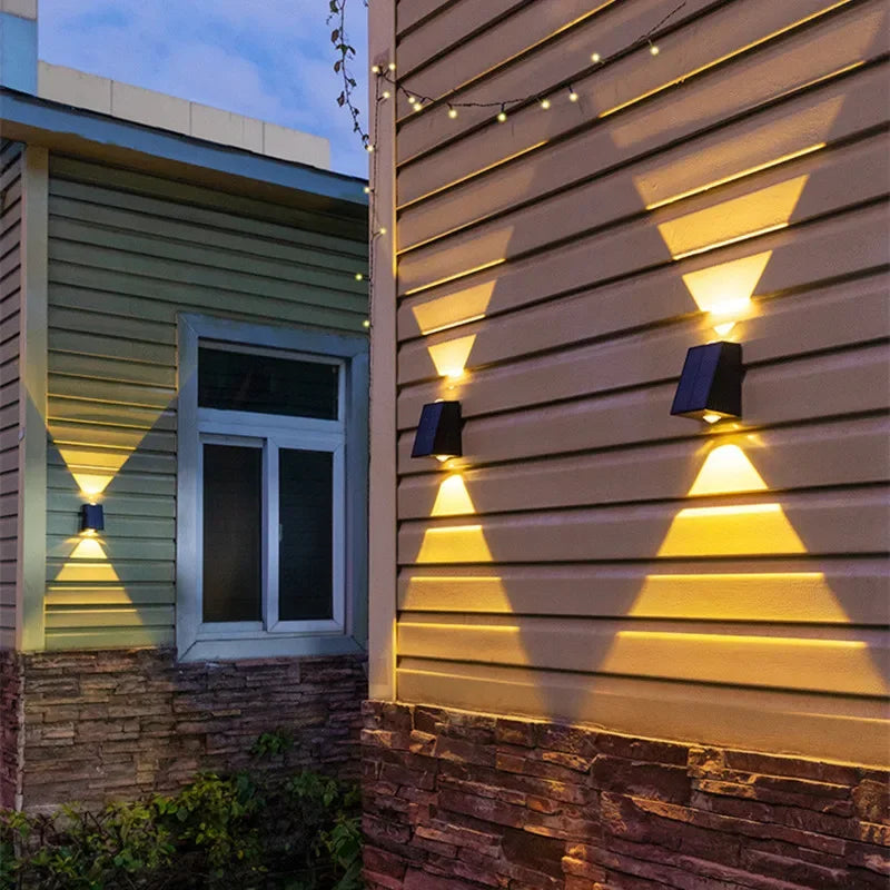 Applique murale solaire d'extérieur à LED