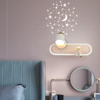applique murale nordique ciel étoilé pour chambre d'enfants