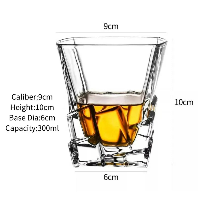 Verres a whisky graves style old fashioned classique