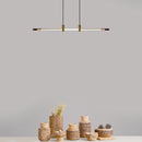 lustre minimaliste à LED pour bars et restaurants modernes