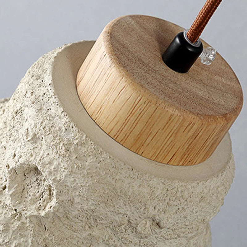 Applique murale led wabi sabi style minimaliste nordique - vue 7 sur 8