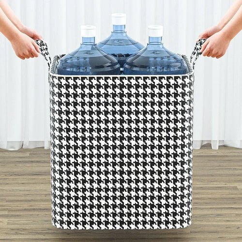 sac de rangement pliant grande capacité pour vêtements avec poignée - vue 4 sur 10