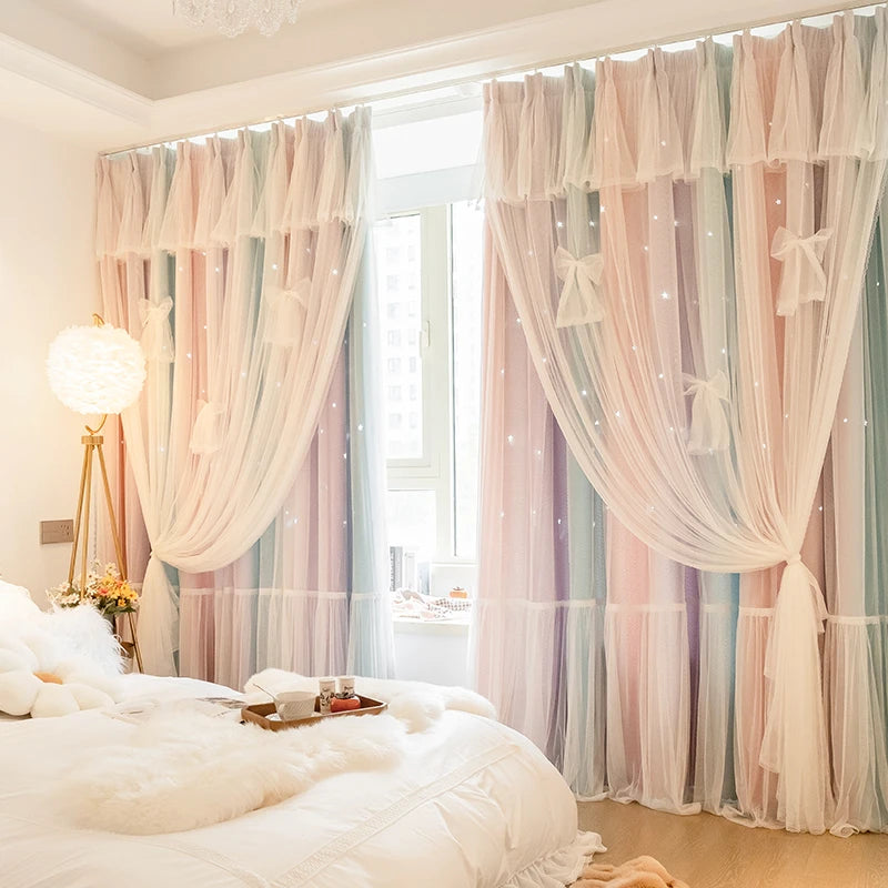 Rideau occultant motif cartoon pour chambre enfant salon