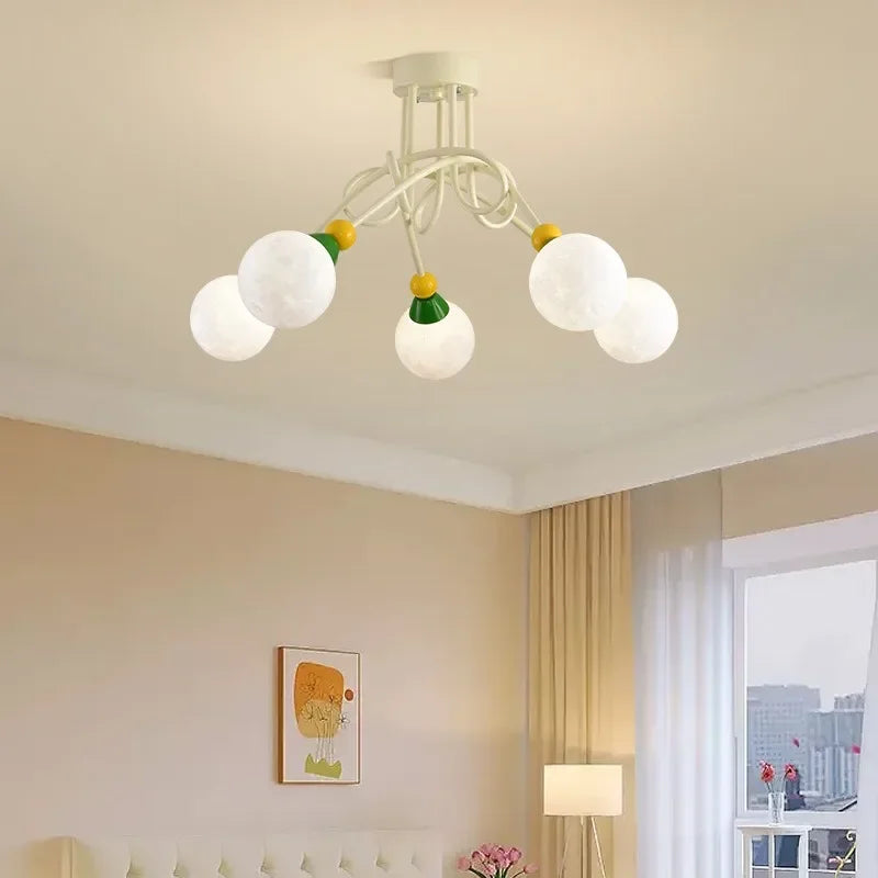 plafonnier moderne et simple style memphis - vue 5 sur 10