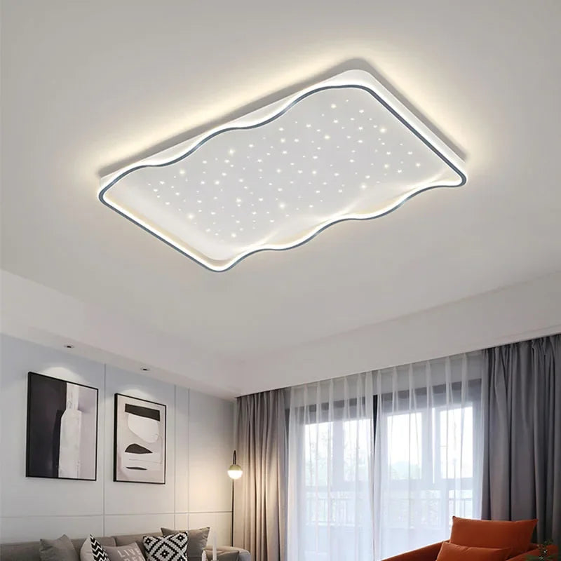 plafonnier led moderne pour décoration d'intérieur élégante et contemporaine - vue 6 sur 8