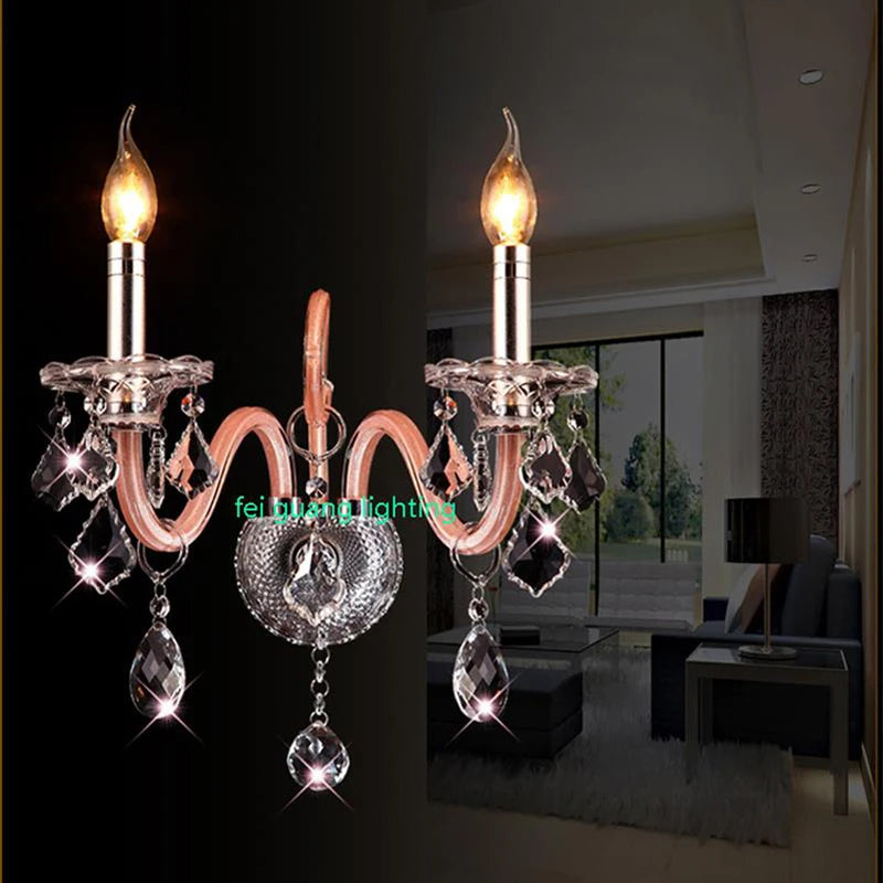 lustre moderne en cristal pour décoration intérieure élégante - vue 6 sur 12