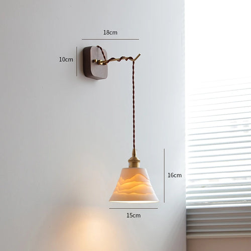 Applique LED style japonais IWHD - vue 12 sur 23