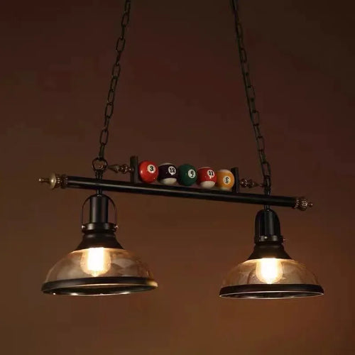 lustre rétro créatif pour restaurant bar et boutique - vue 3 sur 11