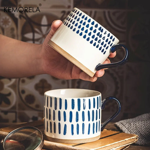 Tasse japonaise en céramique design minimaliste bureau maison