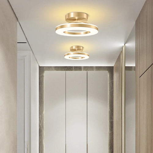 Plafond moderne à LEDs lampe éclairage intérieur décoration de la maison pour chambre Table à manger salon balcon couloir plafonnier