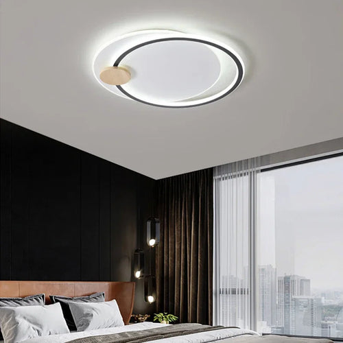 Plafonnier rond led moderne simple pour décoration d'intérieur - vue 2 sur 10