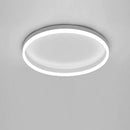 Plafonniers de cercle LED modernes pour salon intérieur luminaire de cuisine lustres de décoration de chambre à coucher en or noir lampes d'étude à gradation