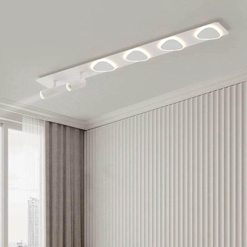 plafonnier led moderne avec projecteur luminaire décoratif d'intérieur