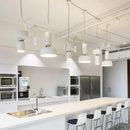 Suspension LED moderne minimaliste en fer