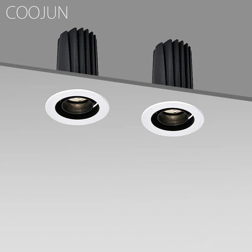led encastré anti-éblouissement plafonnier maison magasin hôtel bureau