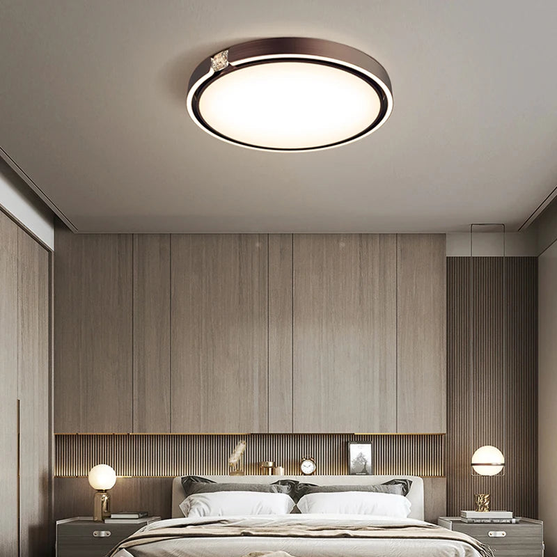 plafonnier moderne à anneau design luxe pour intérieur - vue 4 sur 12