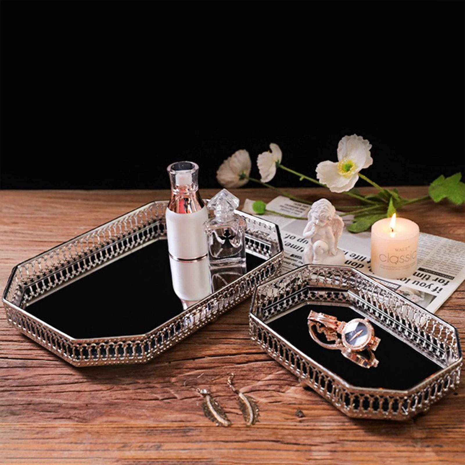 Miroir en métal