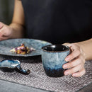 Tasse à thé japonaise ceramique style minimaliste epais