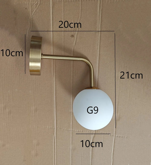 applique murale led moderne simple style nordique décoratif luxe - vue 9 sur 12