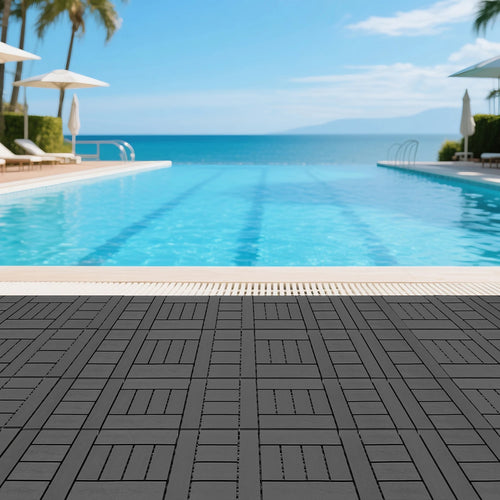 Dalles terrasse emboitables 30 cm interieur exterieur 44