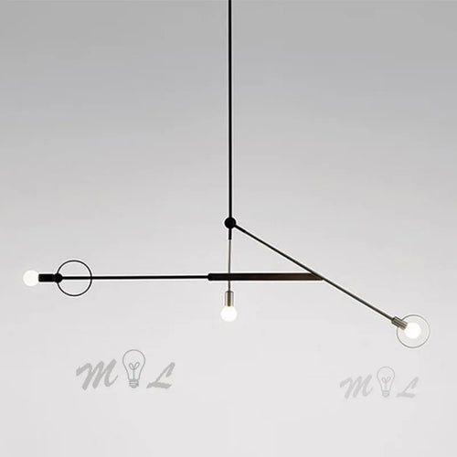 suspension moderne géométrique pour décoration intérieure élégante - vue 3 sur 8