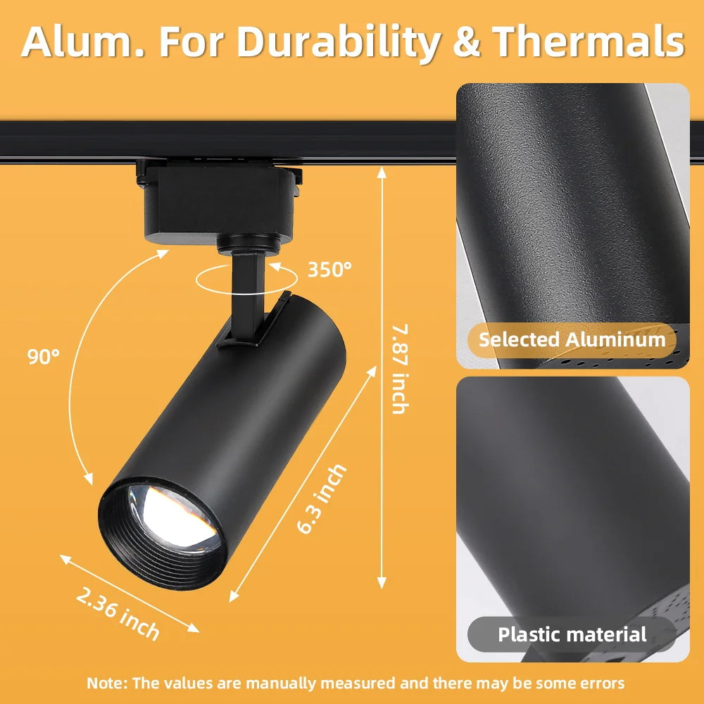 rail d'éclairage led à intensité variable pour décoration intérieure - vue 3 sur 18