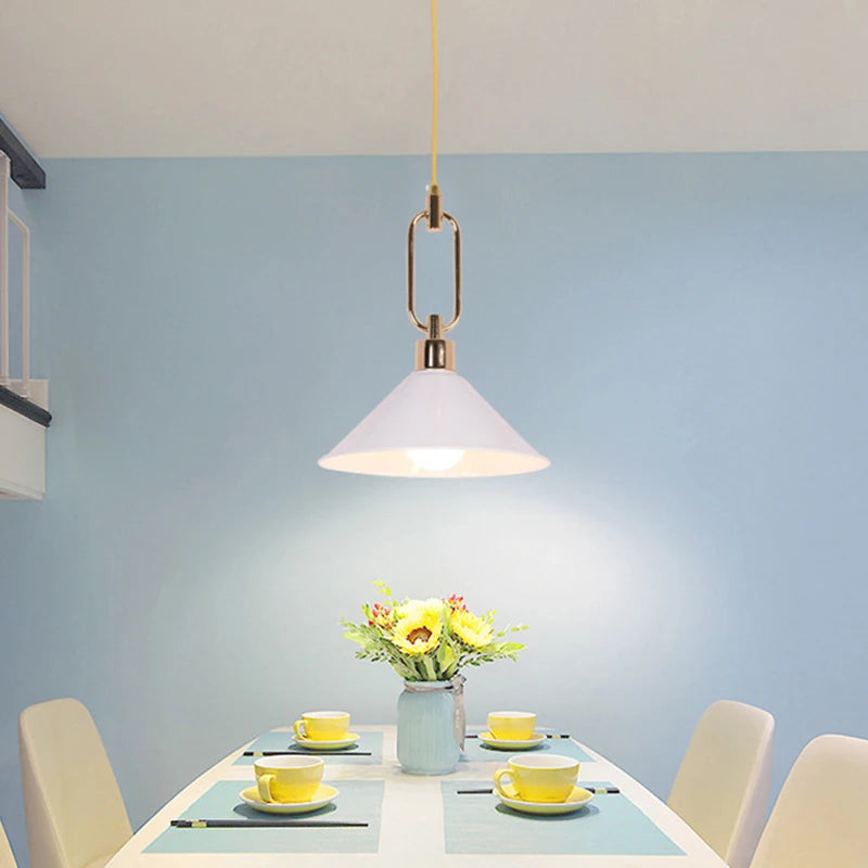 lampe suspendue métallique vantage réglable en hauteur - vue 4 sur 12