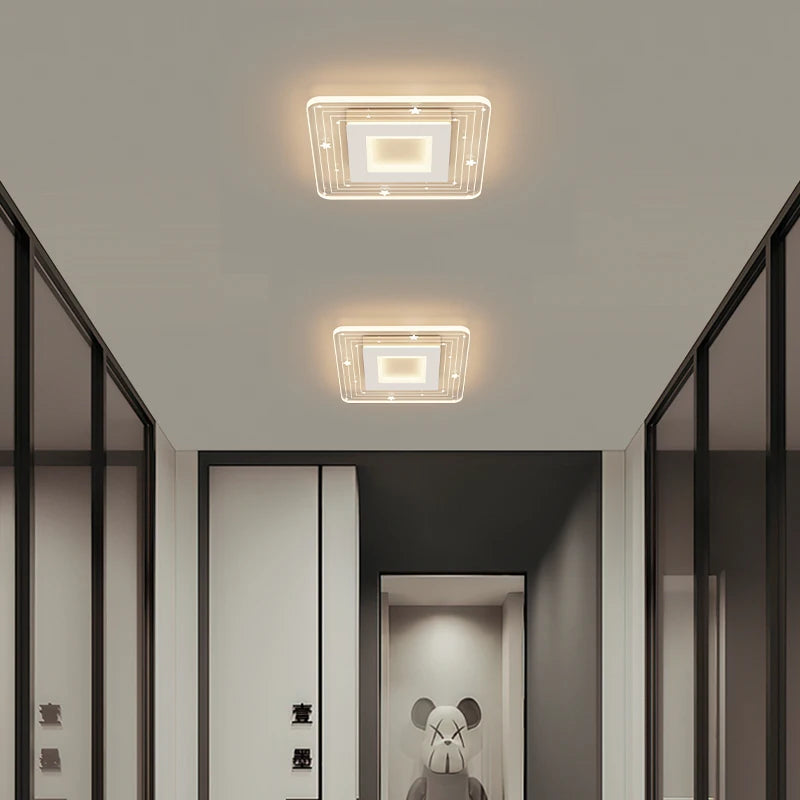 Plafond moderne à LEDs lumières pour chambre salle d'étude salon salle à manger lampes suspendues pour plafonniers meubles d'intérieur modernes