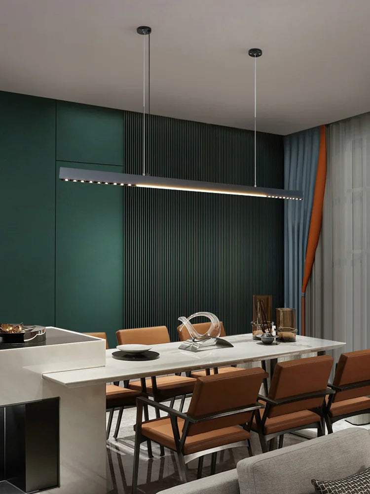 lustre moderne minimaliste pour cuisine et bureau - vue 4 sur 10