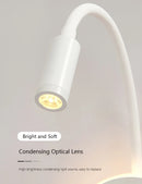 applique murale led moderne avec ports usb et interrupteur
