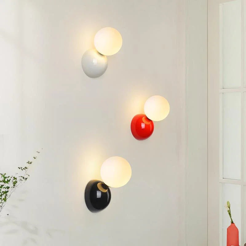 LED Applique Moderne Crème Cucurbit Flare Lumière Pour Chambre Chevet Salon Couloir Escalier Allée Balcon Décorations pour La Maison